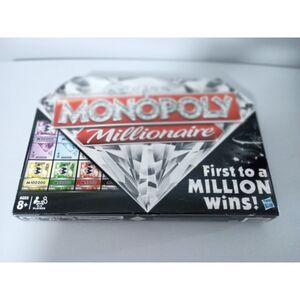 Board Game: Monopoly Millionaire - Complete Set, Ages 8 & Up